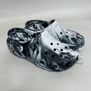 Crocs Classic Clog Slip-On “Marbled White Black” 2024